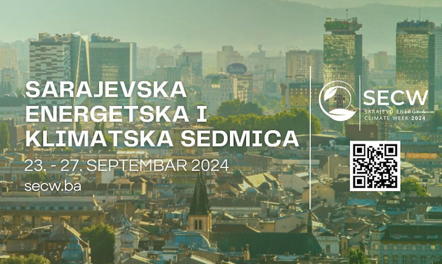 Program BiH SuTra na Sarajevskoj sedmici energije i klime (SECW 2024)