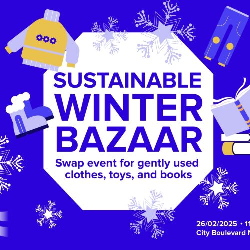 Swap for a greener future at the Sustainable Winter Bazaar in Živinice