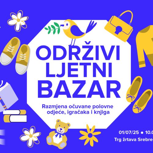 Održivi ljetni bazar u Banovićima: Pružite očuvanim starim stvarima novi život